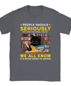 black cat books shirt