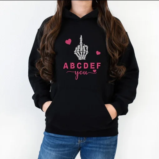 ABCDEF You Hoodie