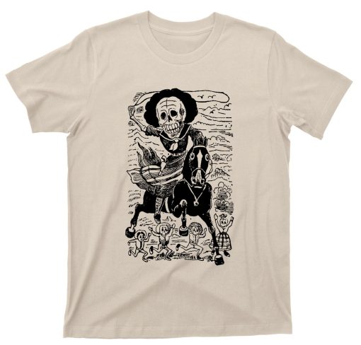 Calavera De La Adelita T Shirt