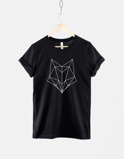 Geometric Fox Head TShirt