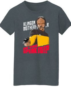 Klingon Motherfucker Ladies Cotton Tee T Shirt