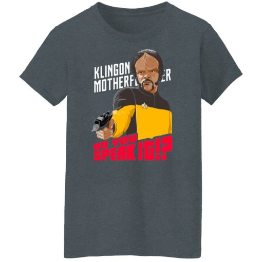 Klingon Motherfucker Ladies Cotton Tee T Shirt