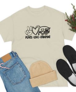 Peace Love Camping T-shirt