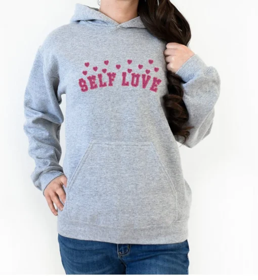 Selflove Embroidery Hoodie