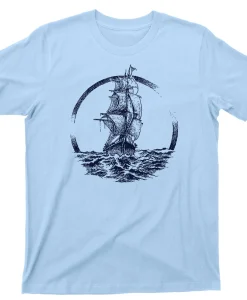 Ship Sailing The Ocean Seas Shirt