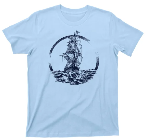 Ship Sailing The Ocean Seas Shirt