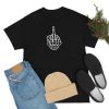 Skeleton Hands Middle Finger T-shirt