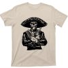 Skeleton Mariachi Gunslinger T Shirt