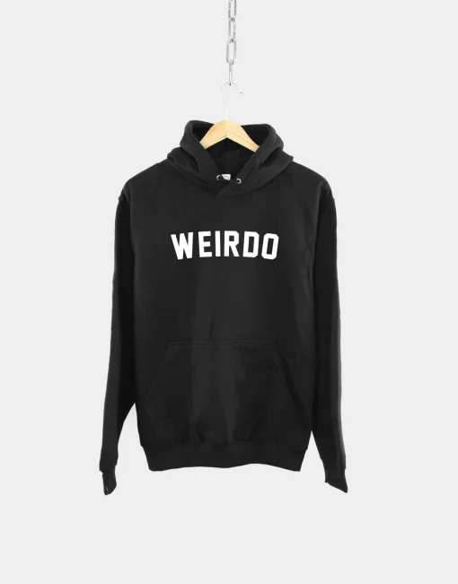 Weirdo Slogan Hoodie