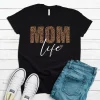 Leopard Mom Life Shirt