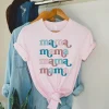 Mama Retro T Shirt