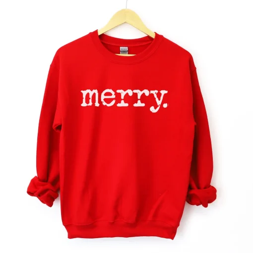 Merry, Unisex Crewneck Sweatshirt