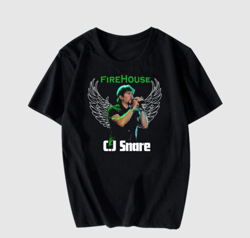 New Firehouse CJ SNARE angel swing T Shirt thd