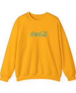 Yellow Coca Cola Sweatshirt thd